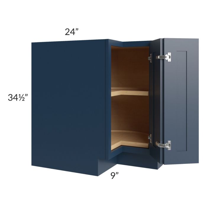 Madison Navy Shaker 33" Lazy Susan Base Cabinet