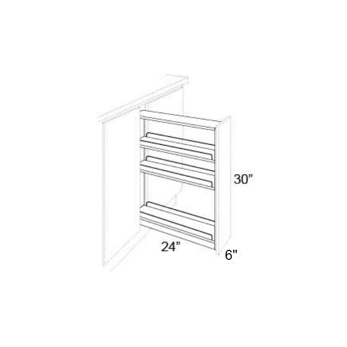 6" Spice Pull Out (Filler Not Included)