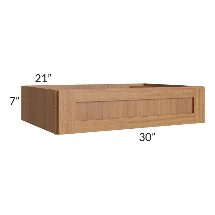 Artisan Walnut Shaker 30x21 Desk Drawer