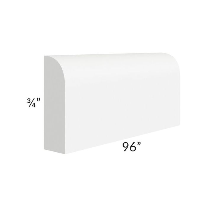 Brilliant White Shaker 96" Scribe Molding 