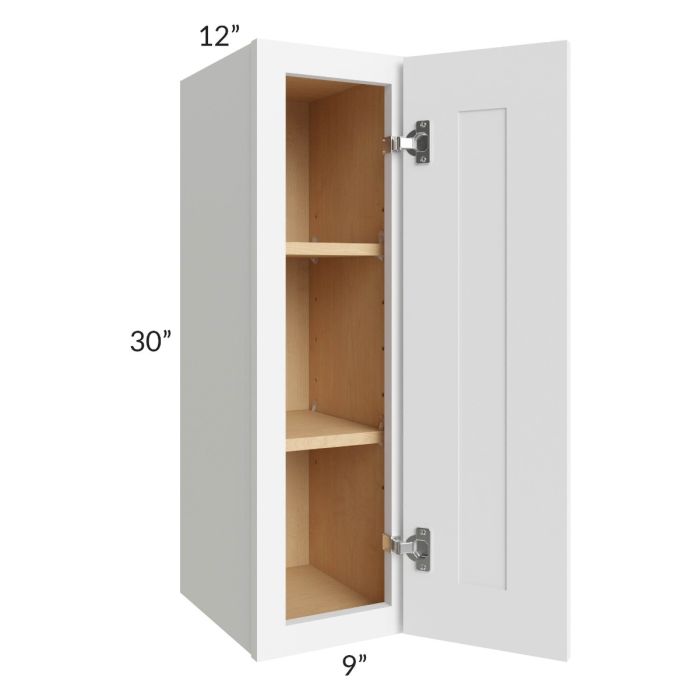 Royal White Shaker 9x30 Wall Cabinet