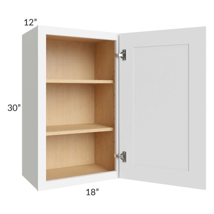 Royal White Shaker 18x30 Wall Cabinet