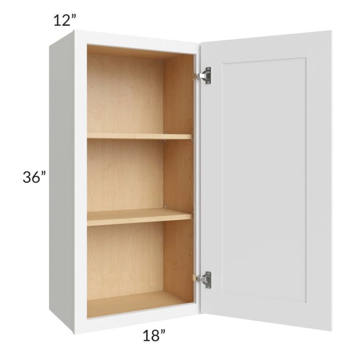 Royal White Shaker 18x36 Wall Cabinet