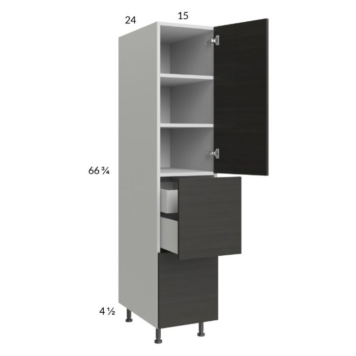 Euro Cafe 15x71-1/4 Utility Cabinet with 1 Door