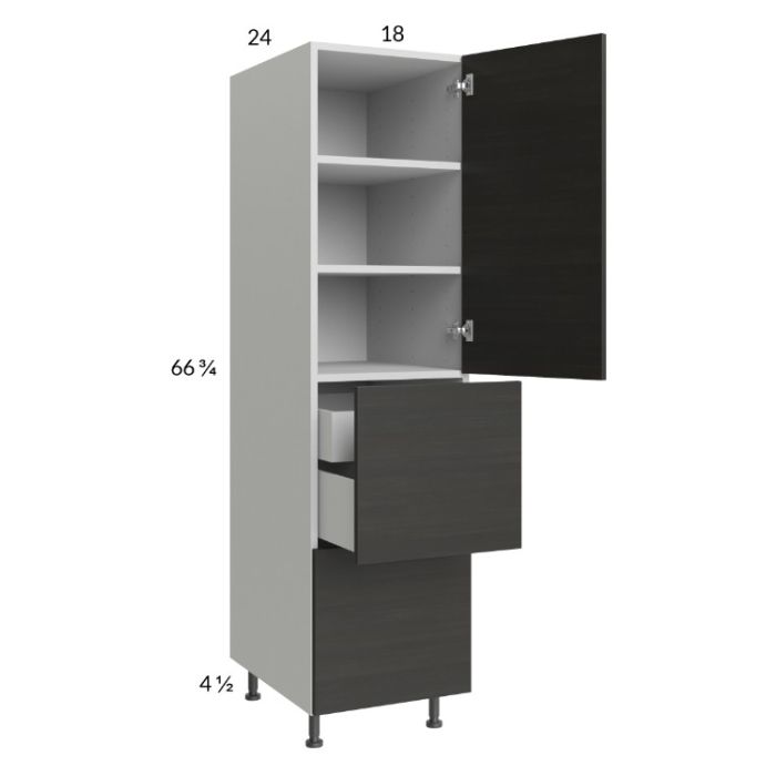 Euro Cafe 18x71-1/4 Utility Cabinet with 1 Door