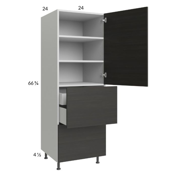 Euro Cafe 24x71-1/4 Utility Cabinet with 1 Door