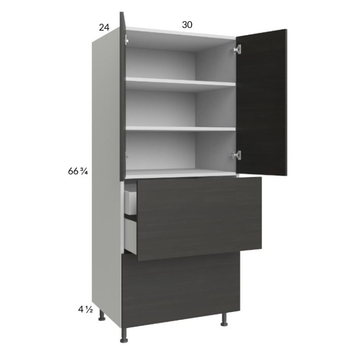 Euro Cafe 30x71-1/4 Utility Cabinet with 2 Doors