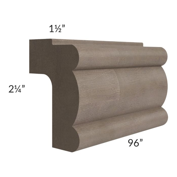 Providence Natural Grey 96" Light Rail Molding