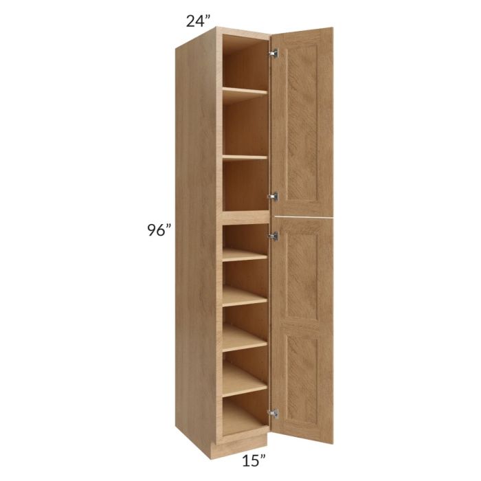 Tuscan Timber 15x24x96 Pantry Cabinet