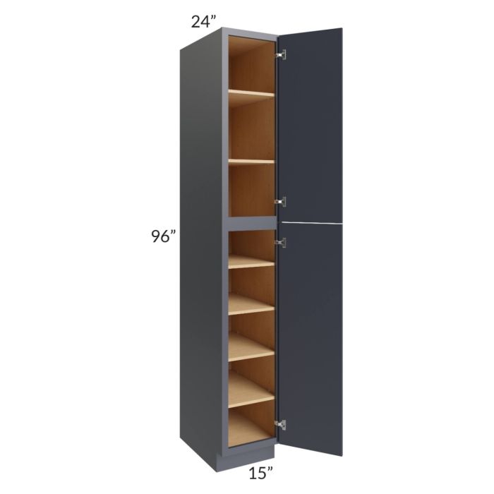 Vienna Indigo 15x24x96 Pantry Cabinet