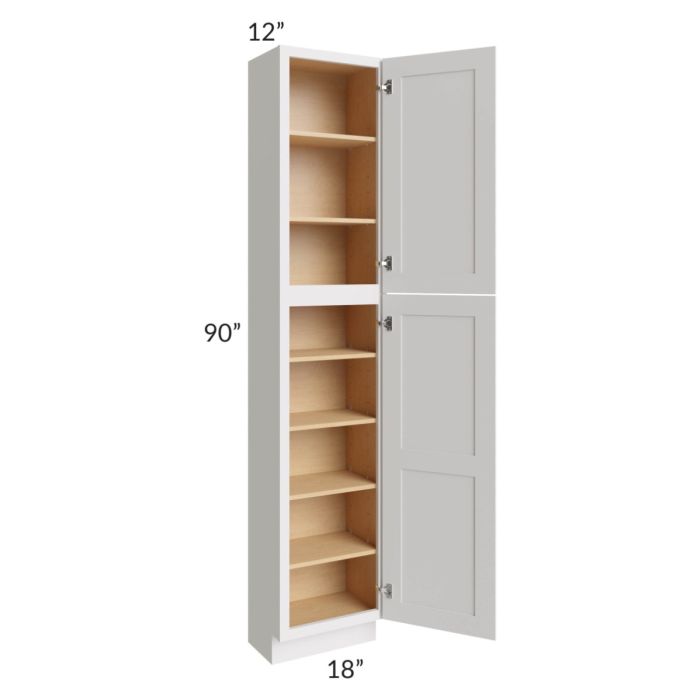 Tuscan Cloud 18x12x90 Pantry Cabinet 