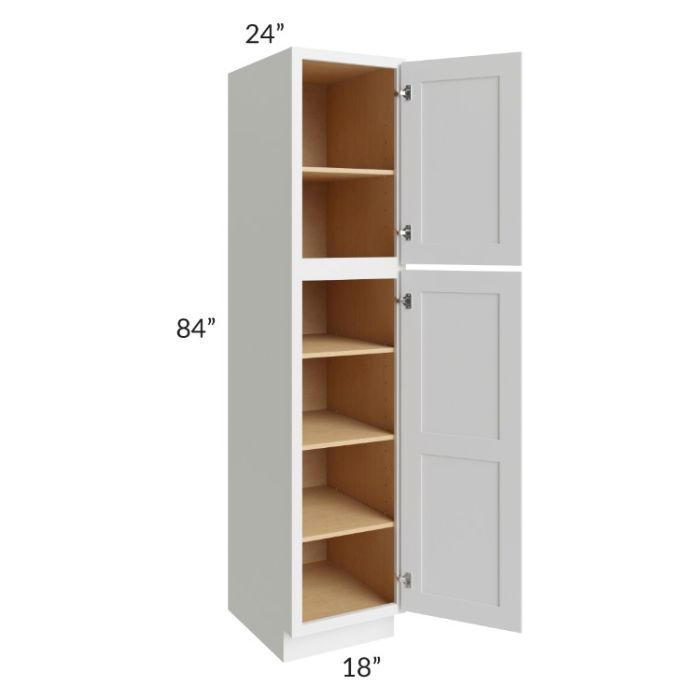 Stratus White 18x24x84 Pantry Cabinet