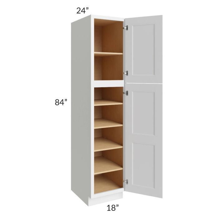 Salem White 18x24x84 Pantry Cabinet