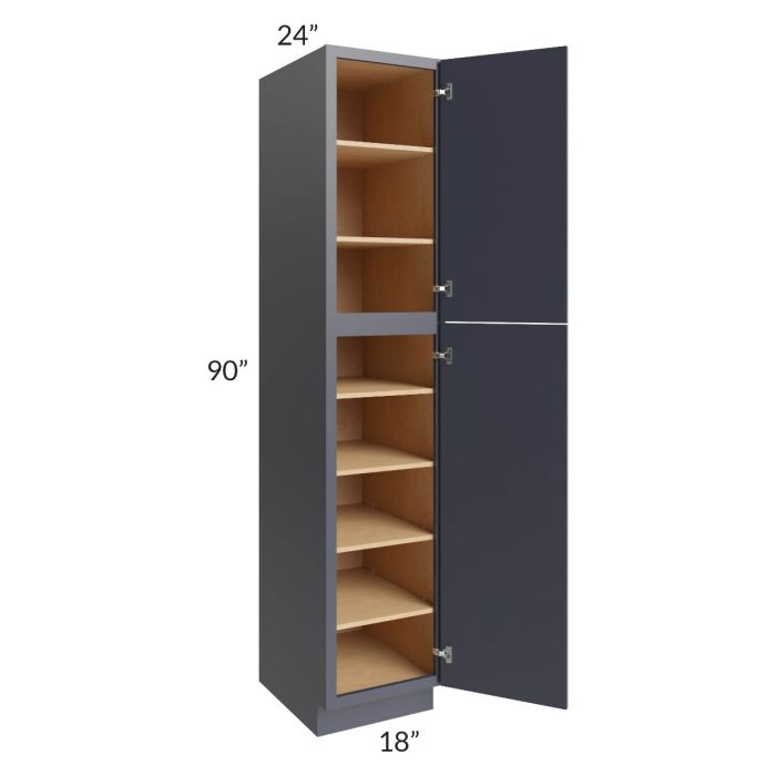 Vienna Indigo 18x24x90 Pantry Cabinet