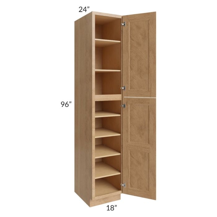 Tuscan Timber 18x24x96 Pantry Cabinet