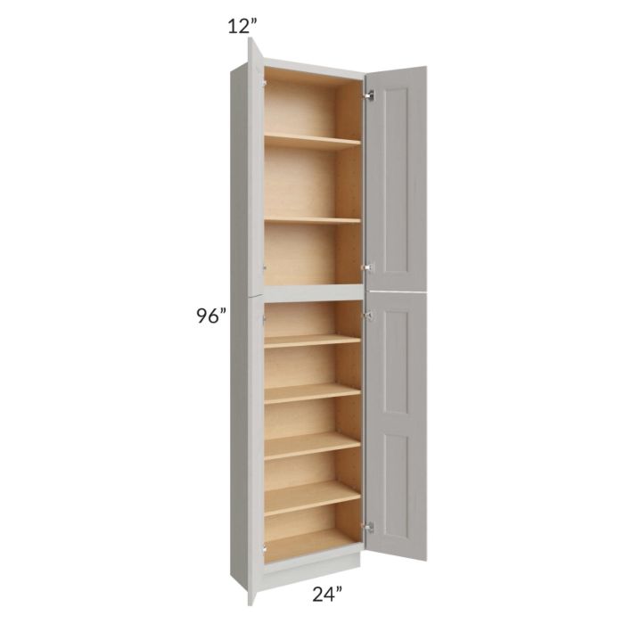 Salem Light Grey 24x12x96 Pantry Cabinet 
