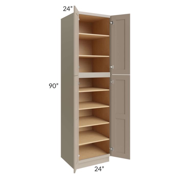 Tuscan Oyster 24x24x90 Pantry Cabinet