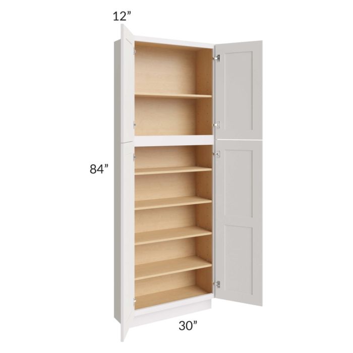 Tuscan Cloud 30x12x84 Pantry Cabinet 