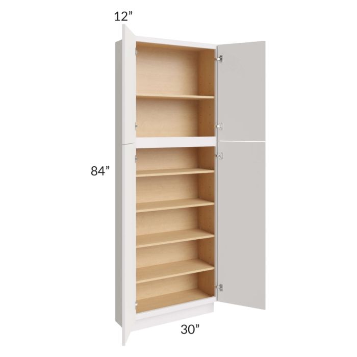 Vienna Cloud 30x12x84 Pantry Cabinet 