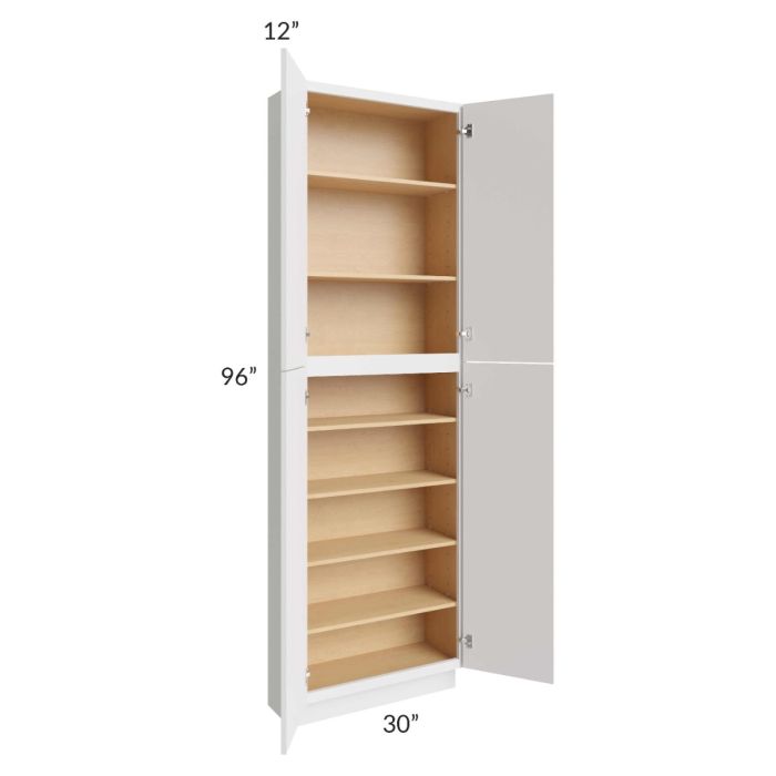 Vienna Cloud 30x12x96 Pantry Cabinet 
