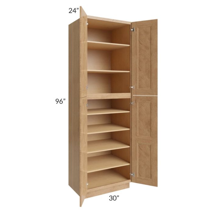 Tuscan Timber 30x24x96 Pantry Cabinet