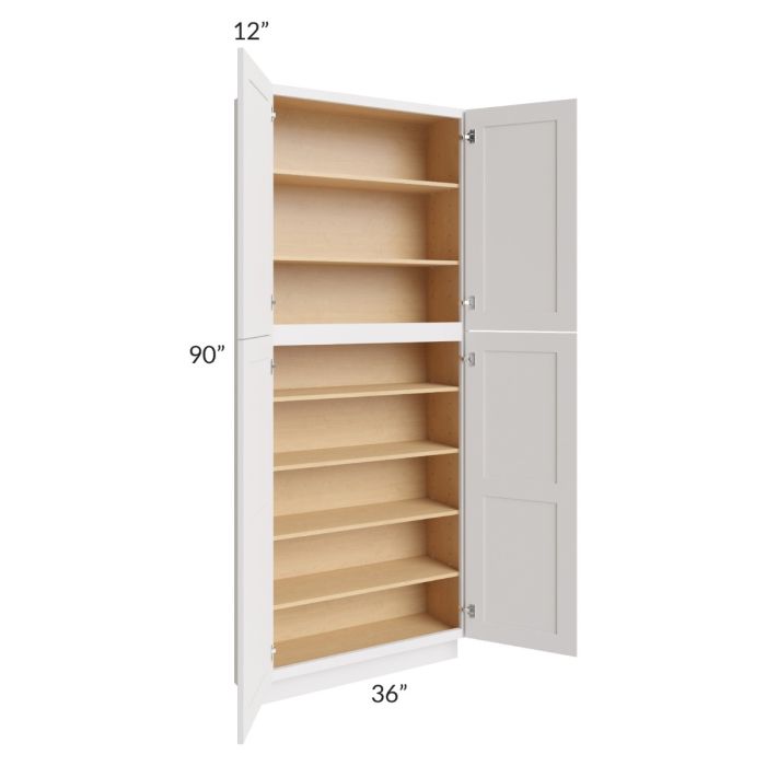 Tuscan Cloud 36x12x90 Pantry Cabinet