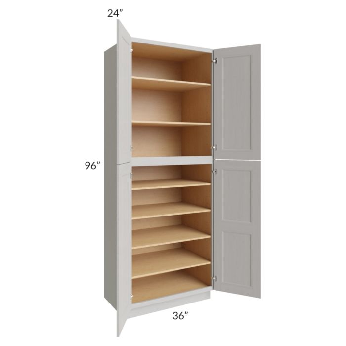 Salem Light Grey 36x24x96 Pantry Cabinet
