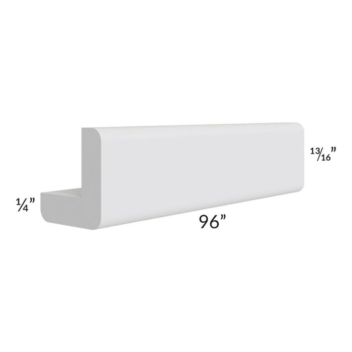 Lakewood White 96" Outside Corner Molding