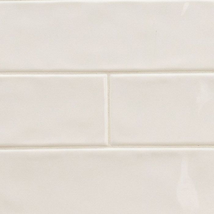 Urbano Crema 4" x 12" Glossy Bull Nose Wall Tile