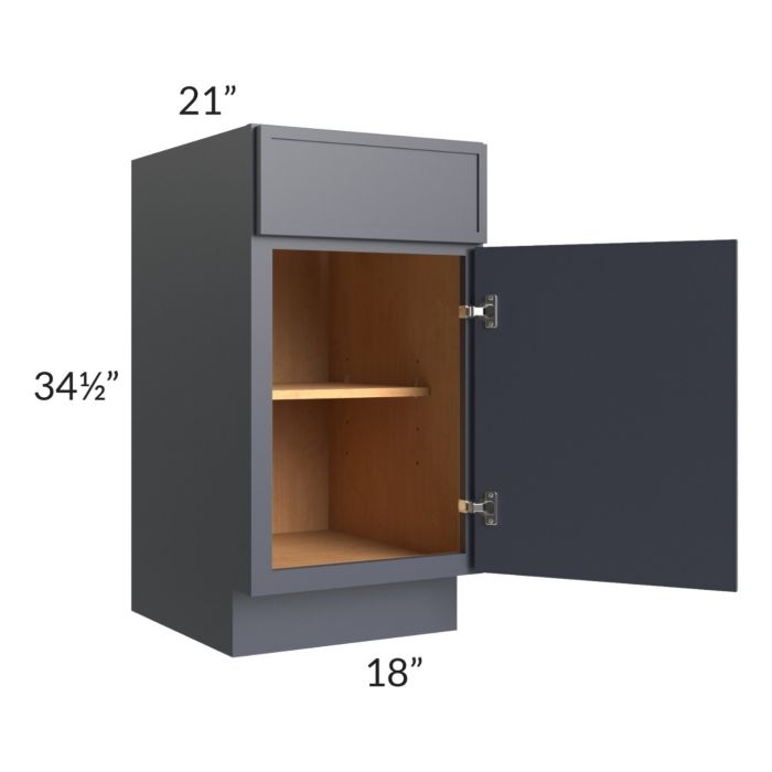 Vienna Indigo 18" Vanity Base Cabinet