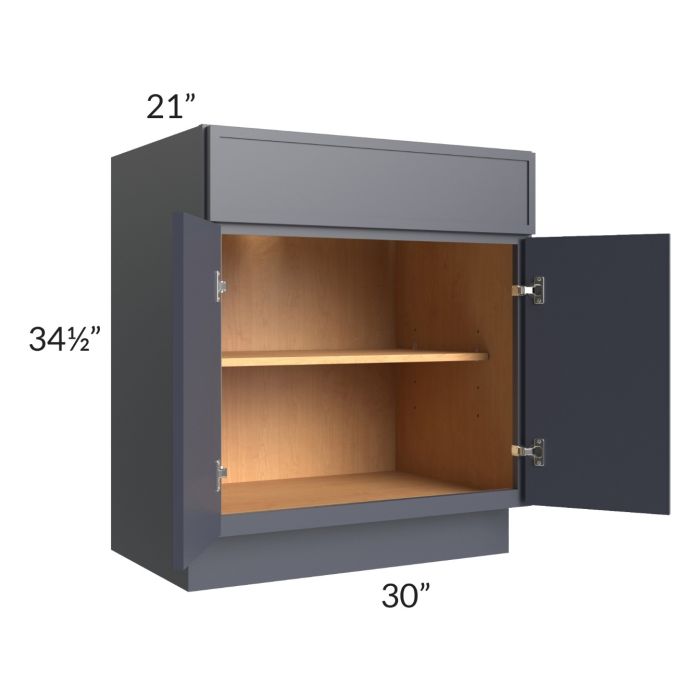 Vienna Indigo 30" Vanity Base Cabinet