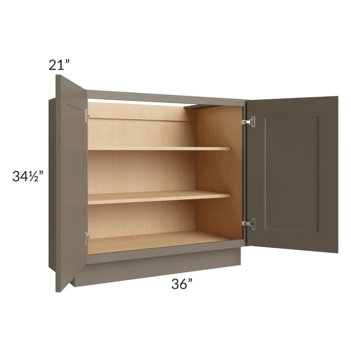 Tuscan Stone 36" Full Height Door Vanity Base Cabinet