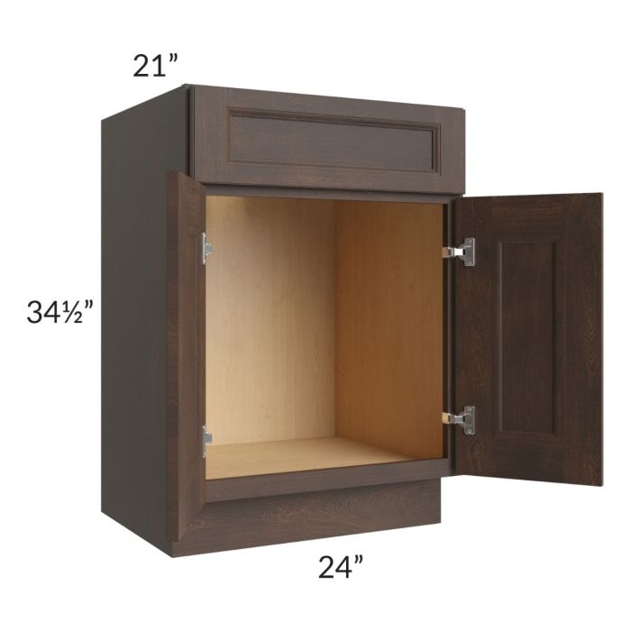 Tuscan Kona Brown 24" Vanity Sink Base Cabinet