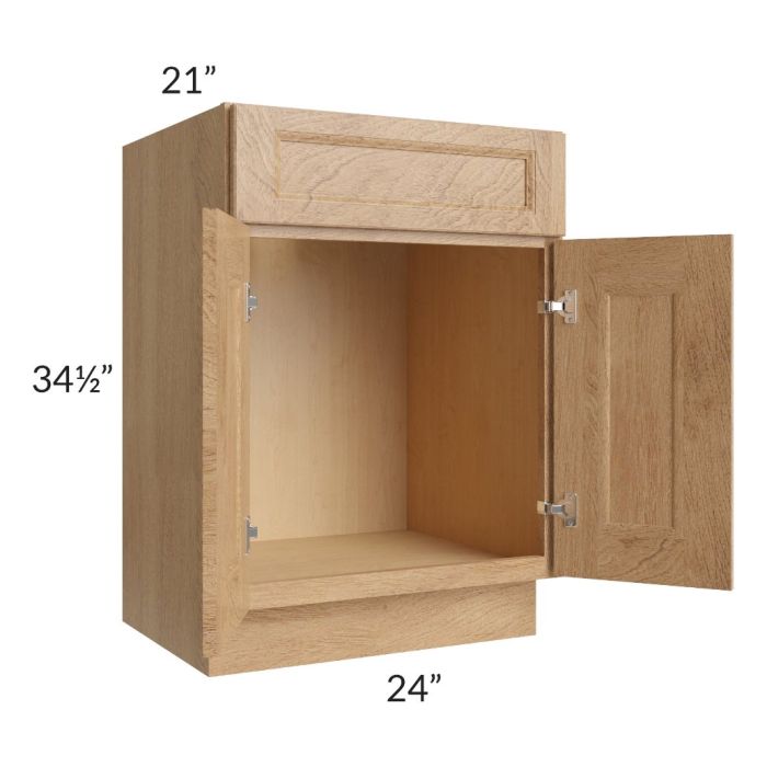 Tuscan Timber 24" Vanity Sink Base Cabinet