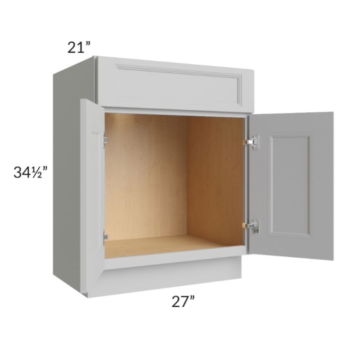 Tuscan Painted Grey 27" Vanity Sink Base Cabinet