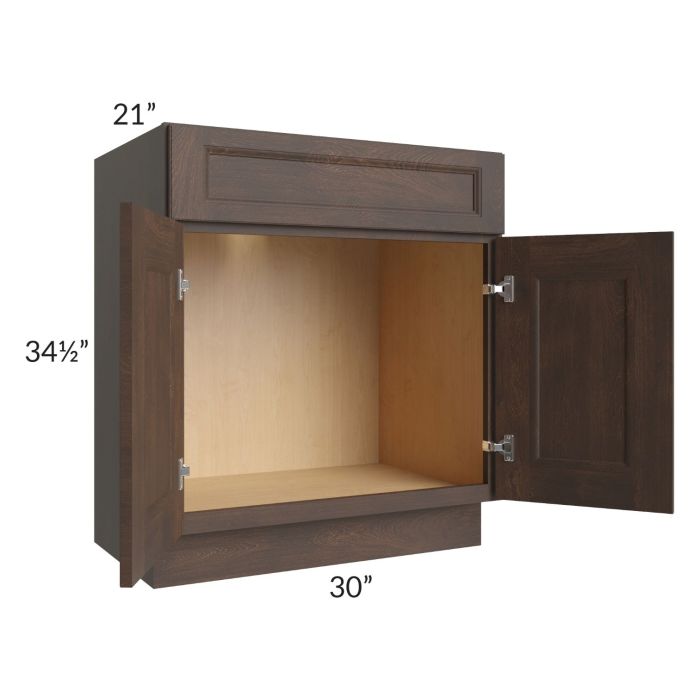 Tuscan Kona Brown 30" Vanity Sink Base Cabinet