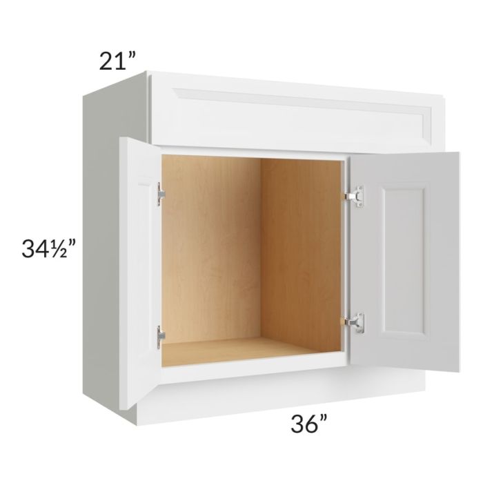 36" Vanity Sink and Drawer Combo (Drawers on Right)