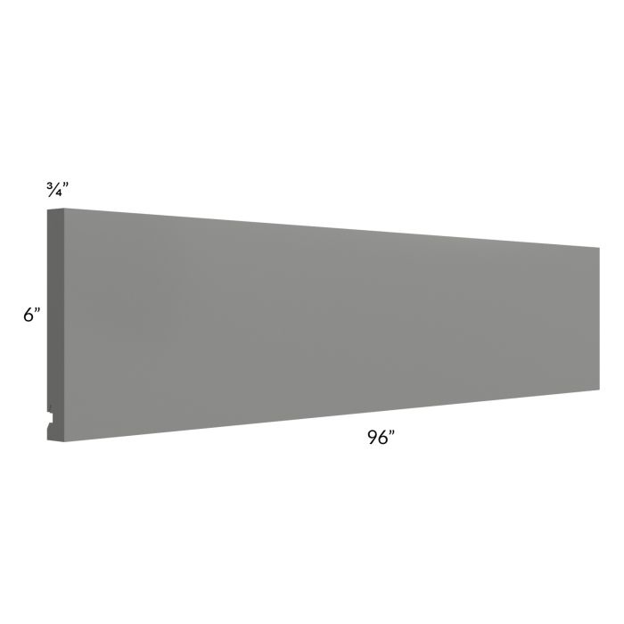 Milan Grey Gloss 96" Straight Valance