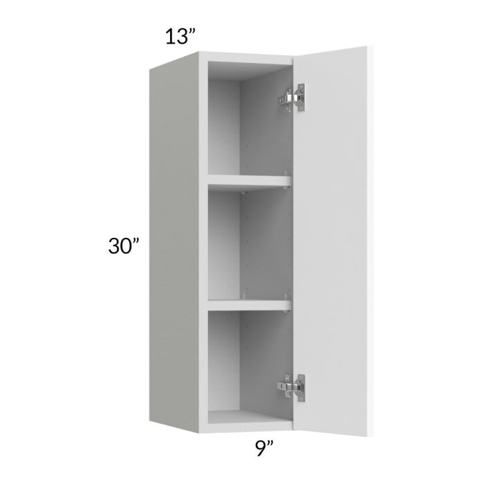 Milan White Matte 9x30 Wall Cabinet