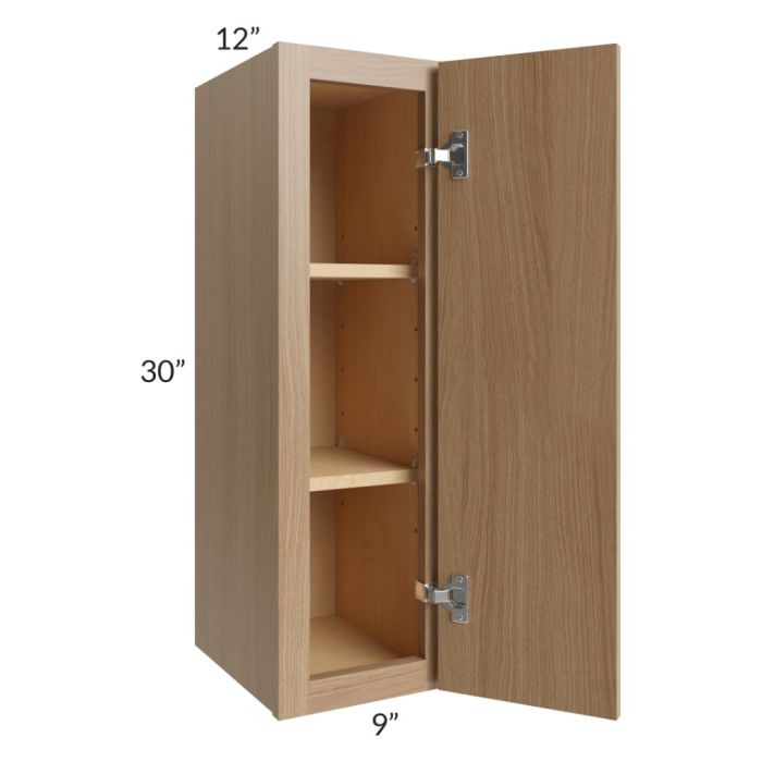 Township Rift Oak 09x30 Wall Cabinet