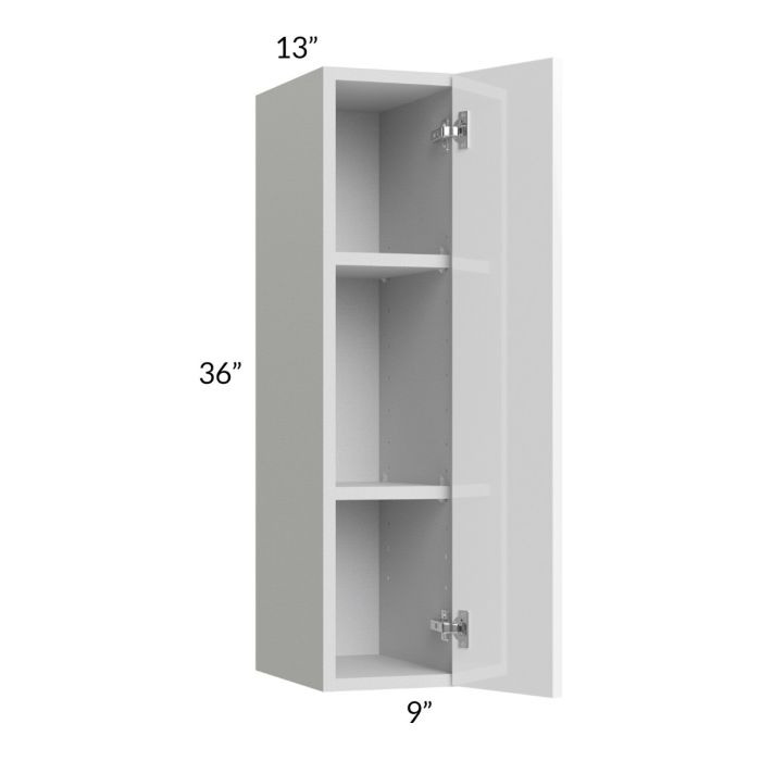 Milan White Gloss 9x36 Wall Cabinet