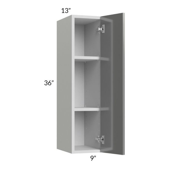 Milan Grey Gloss 9x36 Wall Cabinet