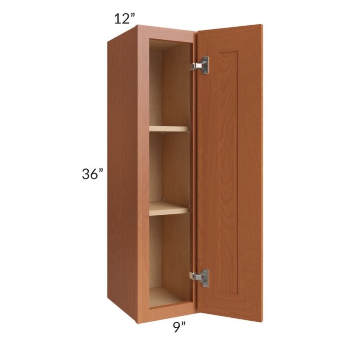 Lexington Cinnamon Glaze 9x36 Wall Cabinet
