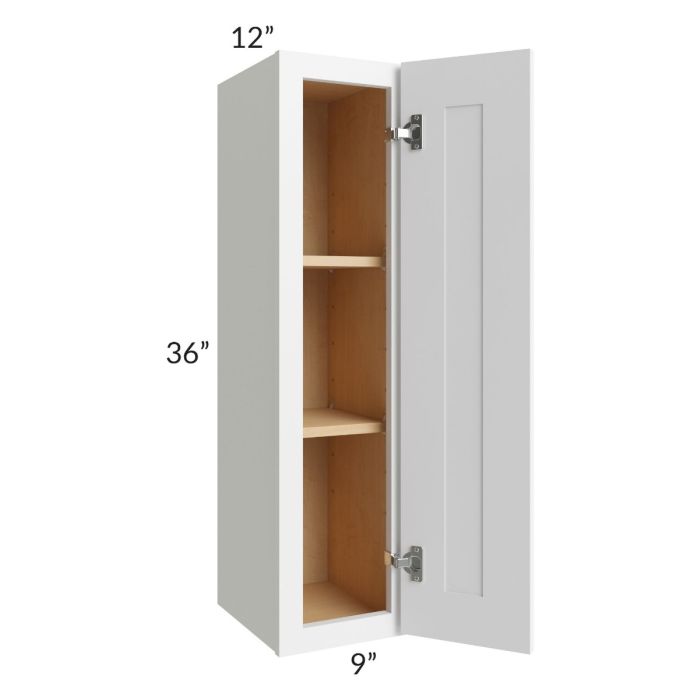 Alpine White Shaker 09x36 Wall Cabinet 