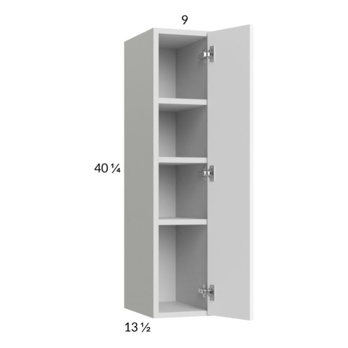 Euro Gloss White 9x40-1/4 Wall Cabinet