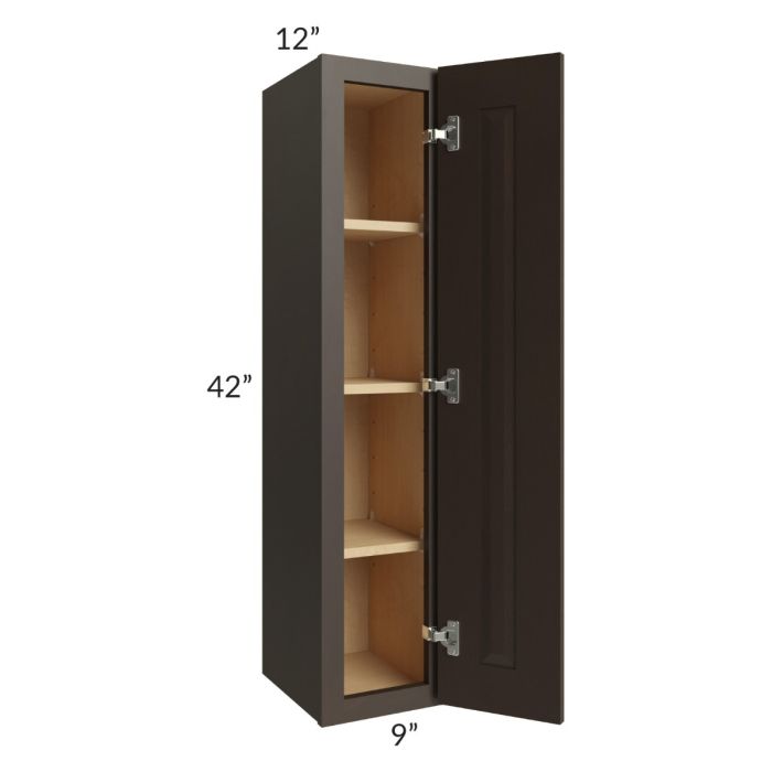 Southport Espresso Shaker 9x42 Wall Cabinet