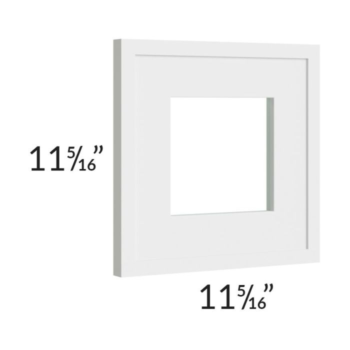 Portland White 12x12 Glass Door Only with Glass Included