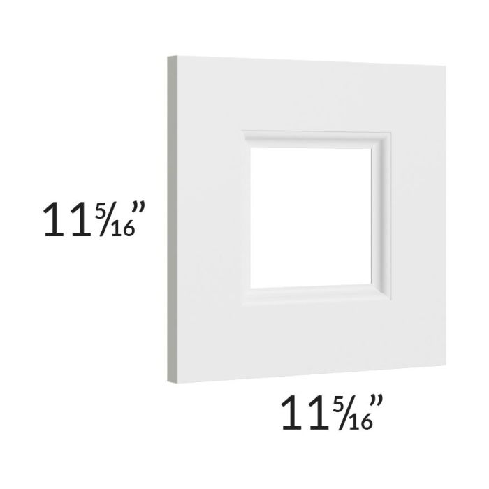 Providence White 12x12 Glass Door Only with Glass Included