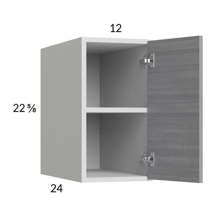 Euro Grey 12x22-5/8x24 Wall Cabinet