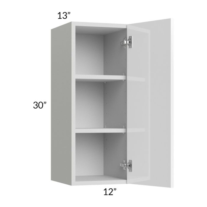 Milan White Gloss 12x30 Wall Cabinet